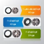 تاج آداپتور گرد موتور توبلار کرکره برقی